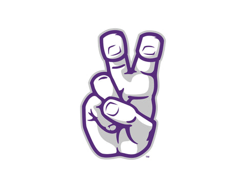 TCU Frog Hand Mark White Yardsy Sign