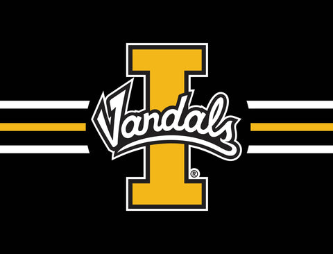 University of Idaho Vandals Black Yardsy Sign