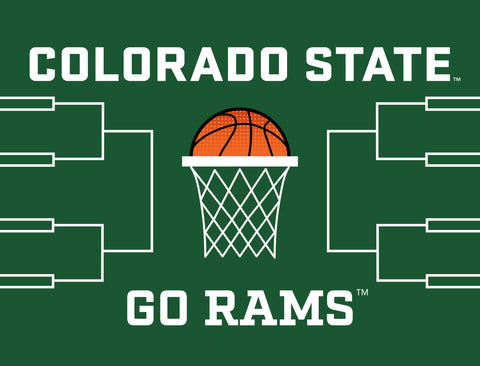 Colorado State Basketball Yardsy Sign