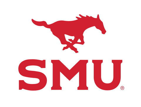 SMU Mustang Red Yardsy Sign