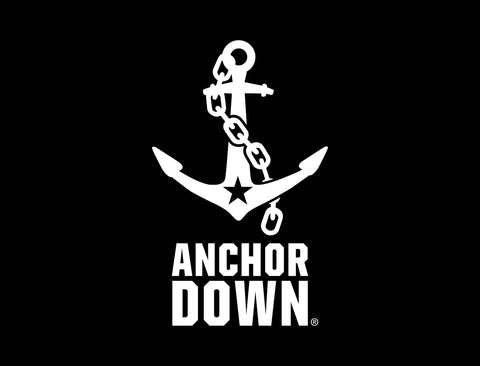 Vanderbilt University Anchor Down Black Yardsy Sign