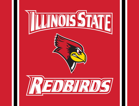 Illinois State Redbirds Head Red Yardsy Sign