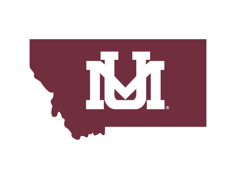 Montana State UM White Yardsy Sign
