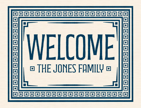 Luxe Welcome Custom Yardsy Sign