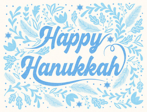 Happy Hanukkah Yardsy Sign