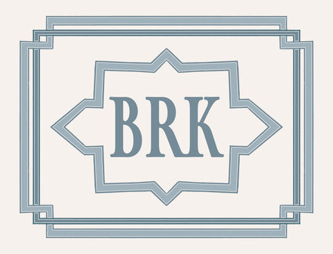 Preppy Custom Monogram Yardsy Sign