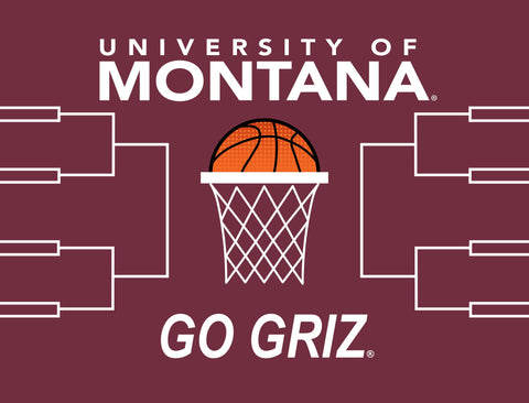 Montana Basketball Yardsy Sign