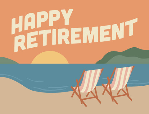 Happy Retirement Vacation Yardsy Sign