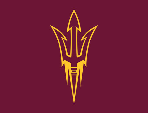 Arizona State Trident Maroon Yardsy Sign