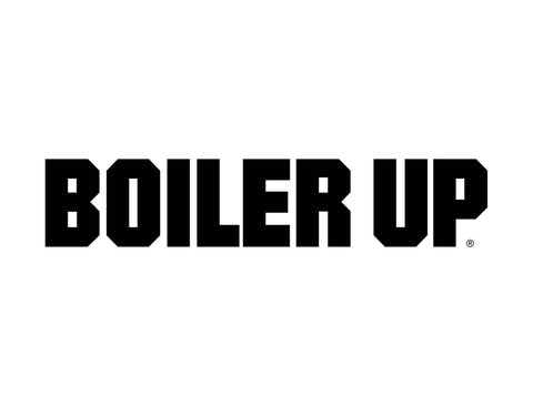 Purdue Boiler Up White Yardsy Sign