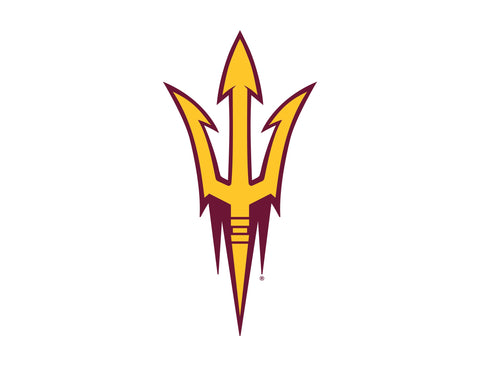 Arizona State Trident White Yardsy Sign