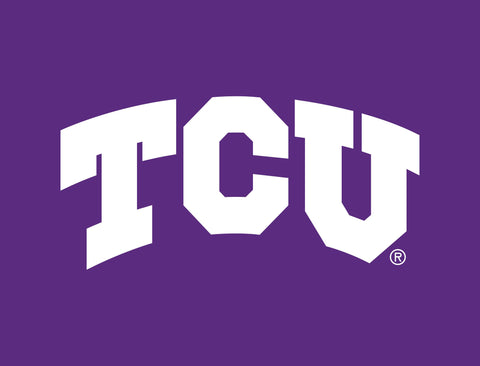 TCU Primary Mark Purple Yardsy Sign