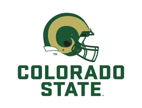 Colorado State Helmet White Yardsy Sign