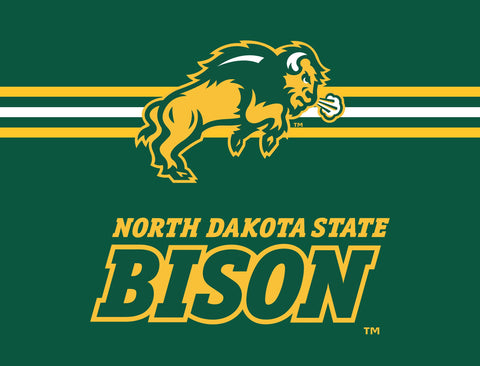 North Dakota State Bison Green Yardsy Sign