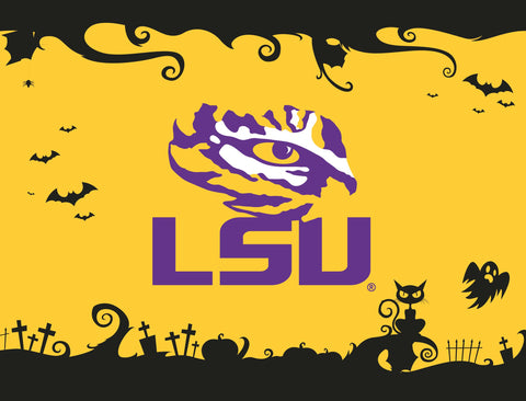 LSU Halloween Tigers Eye Yardsy Sign