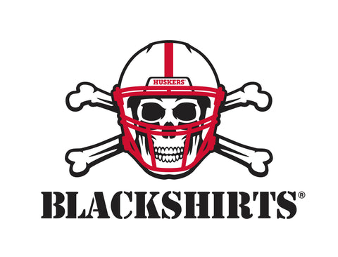 Nebraska Blackshirts White Yardsy Sign