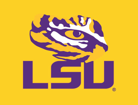 LSU Tiger Eye Yellow Yardsy Sign