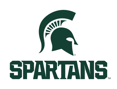 Michigan State Spartans White Yardsy Sign