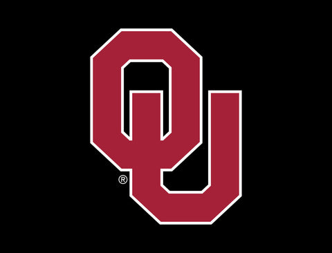 Oklahoma Athletics Mark Black Yardsy Sign