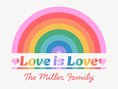 Love is Love Custom Yardsy Sign