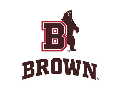 Brown University B Bear White Yardsy Sign