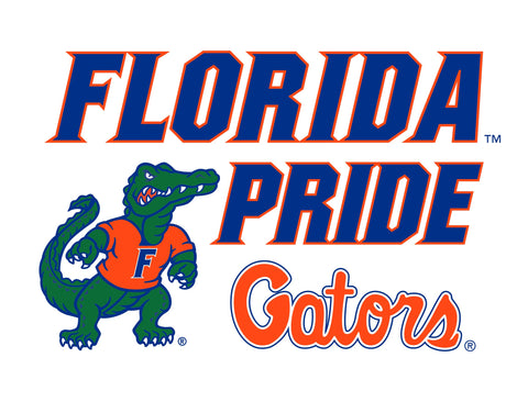 Florida Pride Albert Gators White Yardsy Sign