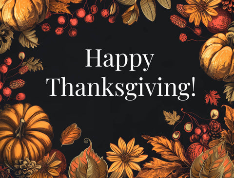 Happy Thanksgiving Bountiful Fall Yardsy Sign