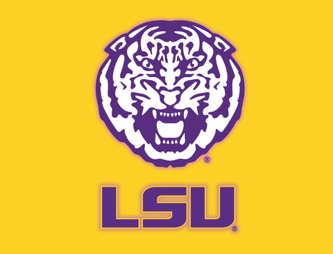 LSU Tiger Yellow Yardsy Sign