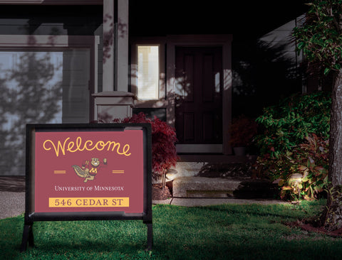 Welcome Minnesota Custom Yardsy Sign