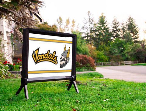 University of Idaho Vandals Mark White Yardsy Sign