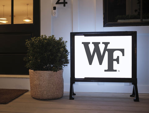 WF White Yardsy Sign