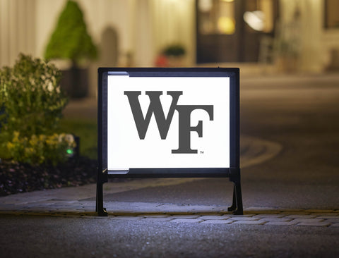 WF White Yardsy Sign