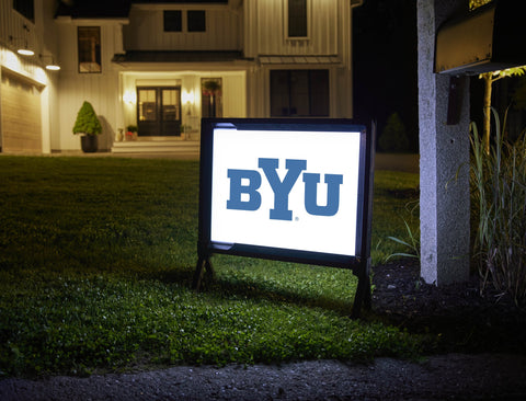 Brigham Young BYU Mark White Yardsy Sign