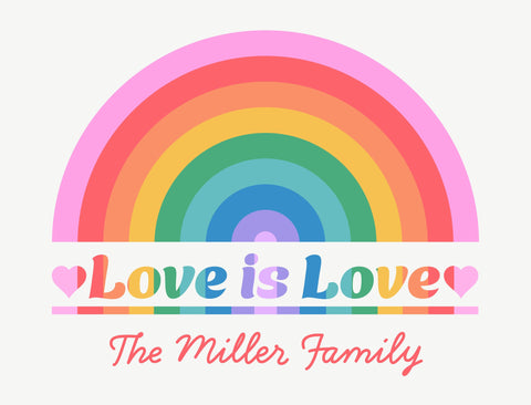 Love is Love Custom Yardsy Sign