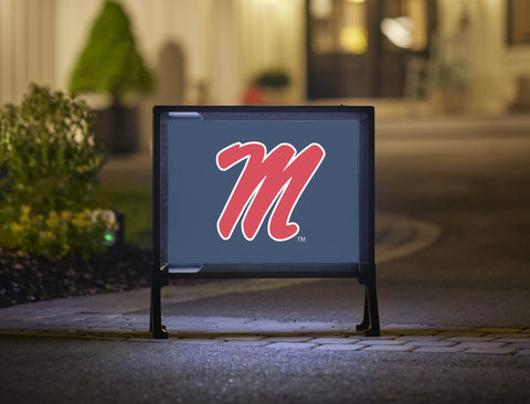 Mississippi M Mark Navy Yardsy Sign