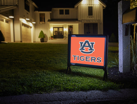 Auburn Tigers Orange Yardsy Sign