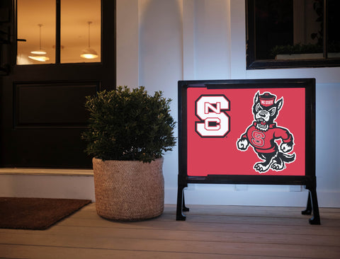 NCS Wolfpack Red Yardsy Sign