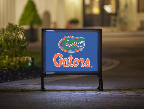 Florida Gators Blue Yardsy Sign