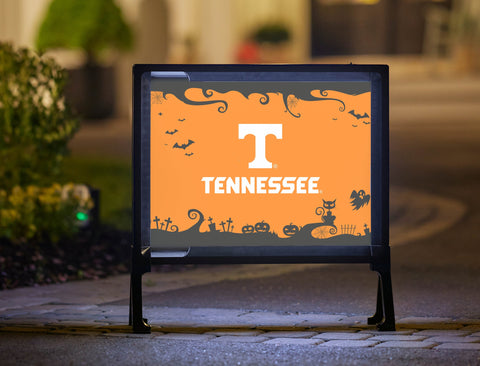 Halloween Tennessee T Orange Yardsy Sign