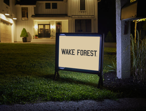 Wake Forest Gold Yardsy Sign