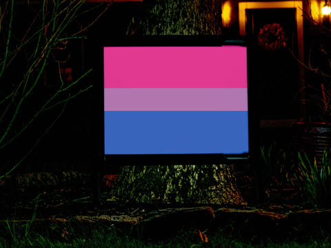 Bisexual Pride Flag Yardsy Sign