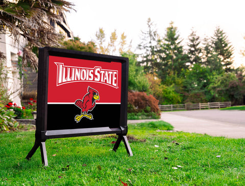 Illinois State Reggie Redbird Red Yardsy Sign