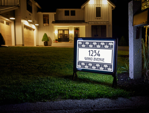 Craftsman Address Custom Yardsy Sign