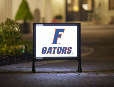 Florida F Gators Mark White Yardsy Sign
