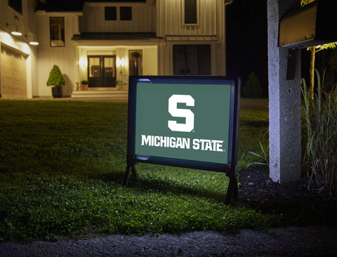Michigan State S Green Yardsy Sign