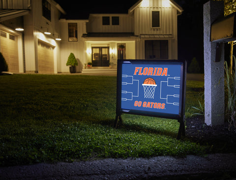 Florida Basketball Yardsy Sign