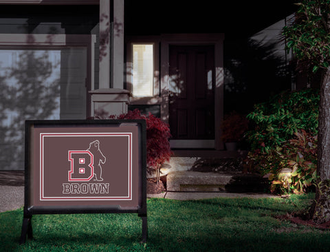 Brown University B Bear Brown Yardsy Sign