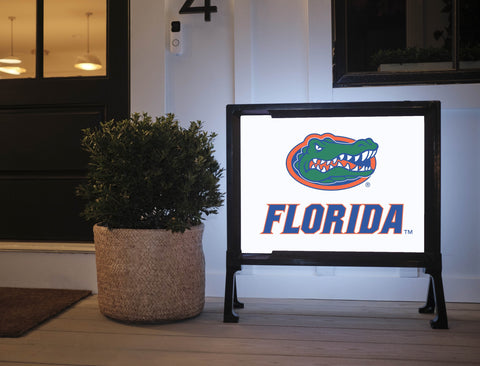 Florida Gator Mark White Yardsy Sign