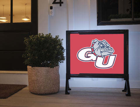 Gonzaga GU Bulldog Red Yardsy Sign