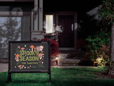 Witchy Spooky Season Custom Yardsy Sign